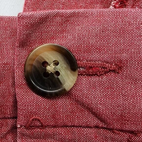 Old Navy Shorts Mens 40 Red Flat Front Ultimate Slim Built in Flex Casual Preppy - Picture 2 of 9